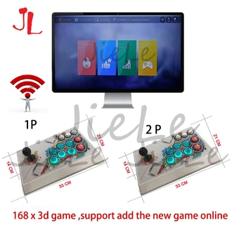 

Pandora Box 3D WiFi 4018 In 1 Full Baolian LED Joystick Buttons Controller 168 pcs 3D Games Save Function Retro Arcade Console
