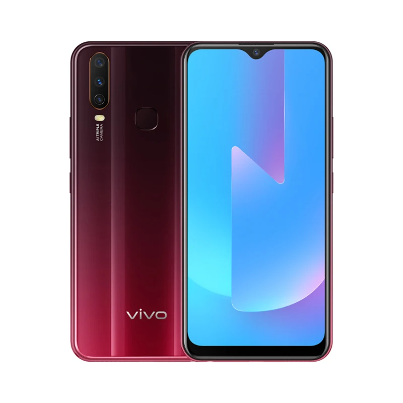 vivo U3x мобильный телефон 6,35 дюймов экран 3 ГБ+ 32 ГБ Восьмиядерный Snapdragon665 5000 мАч большая батарея 13,0 МП камера Samrtphone