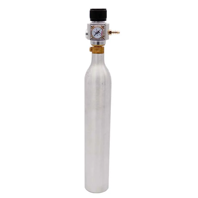 Резервуар CO2 для соды 0 6 л и мини-Регулятор газа с 8 мм зазубриной TR21 * 4 0-90 PSI Kegerator