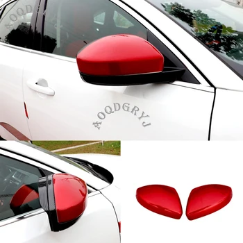 

ABS RED Side Rearview Mirror Molding Cover Trim 2pcs for Jaguar E-PACE 2018-2020 Car Styling
