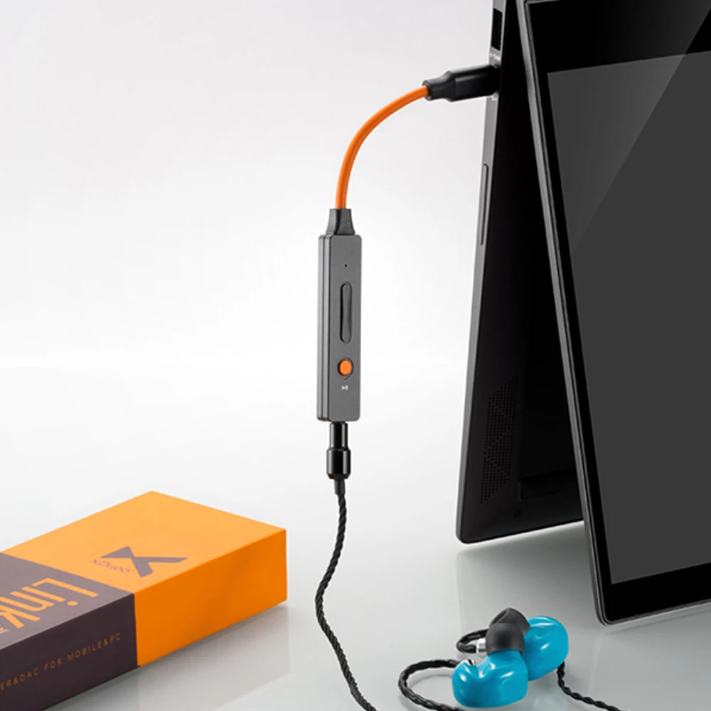  XDuoo Link tipo C a 35mm ESS9118EC decodificación Cable adaptador de amplificador de auriculares po