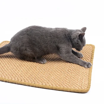 

Large Size Sisal Cat Scratcher Board Scratching Post Mat Catnip Tower Climbing Tree Pad Cooling Litter Mat Lounger Pet Supplies