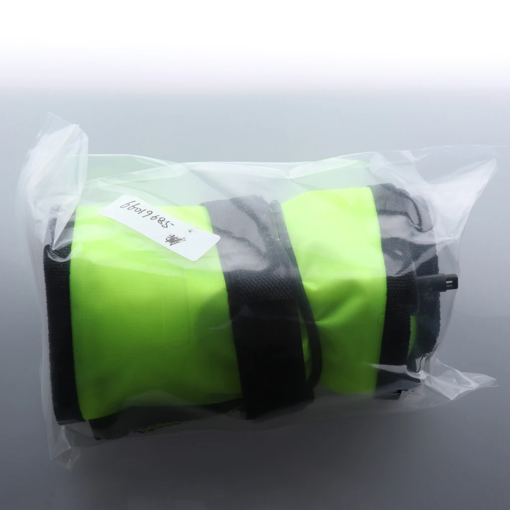 Diver Signal Marker Inflatable Tube with Plastic Clip for Diving Snorkeling Underwater Safety Signal Buoy Float for Water Sports