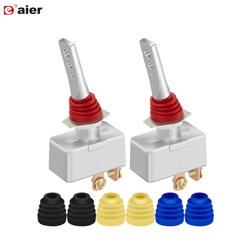 IP65 Waterproof Toggle Switch 50 Amp 12V Heavy Duty Aluminum Housing ON/OFF with Rubber Boot Cover | Обустройство дома