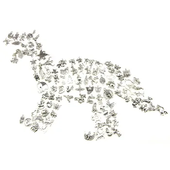 

100Pcs Mixed Sizes Wholesale New Arrival DIY Jewelry Charm For DIY Mix Animal Charm Pendants