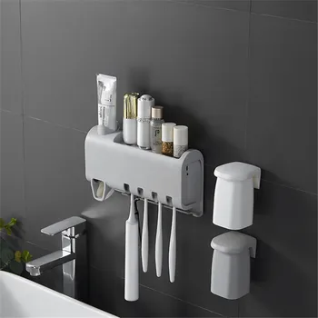 

Ultraviolet Ozone Sterilizer Antiseptic Bathroom Toothbrush Holder Dispenser Solar Energy Uv Disinfectant Cleaning Agent