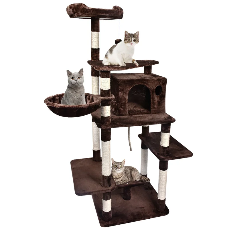 cat condo with hammock