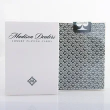 Ellusionist дилеры Madison Erdnase зеленый/красный велосипед колода игральных карт Мода Покер волшебные карты фокусы реквизит