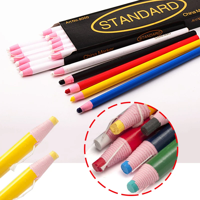 Sewing Chalk For Fabric | Professional Triangle Tailor Chalks, Fabric  Markers For Sewing, Fabric Chalk Sewing Wax Based Tailor's Chalk