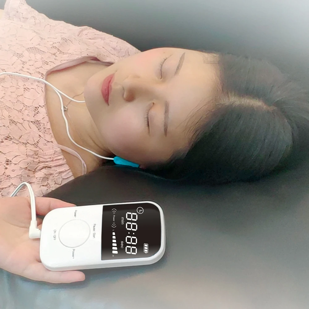 OEM Portable Insomnia Treatment Instrument Sleeping Aid Nurse No side effect Anti Depression Anxiety CES Therapy Device US Plug