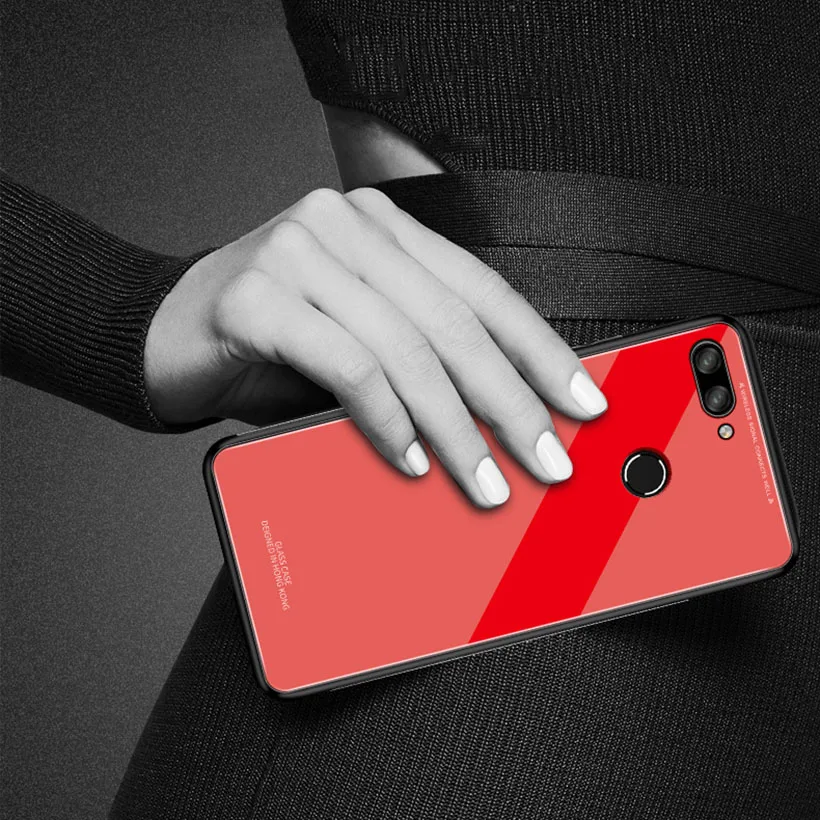 

Glass Case For Huawei Y7 Prime Pro P Smart Plus 2019 P8 Lite 2017 Case Cover for Huawei Honor 9I 2018 Magic 2 V10 Mate 10 Nova 4