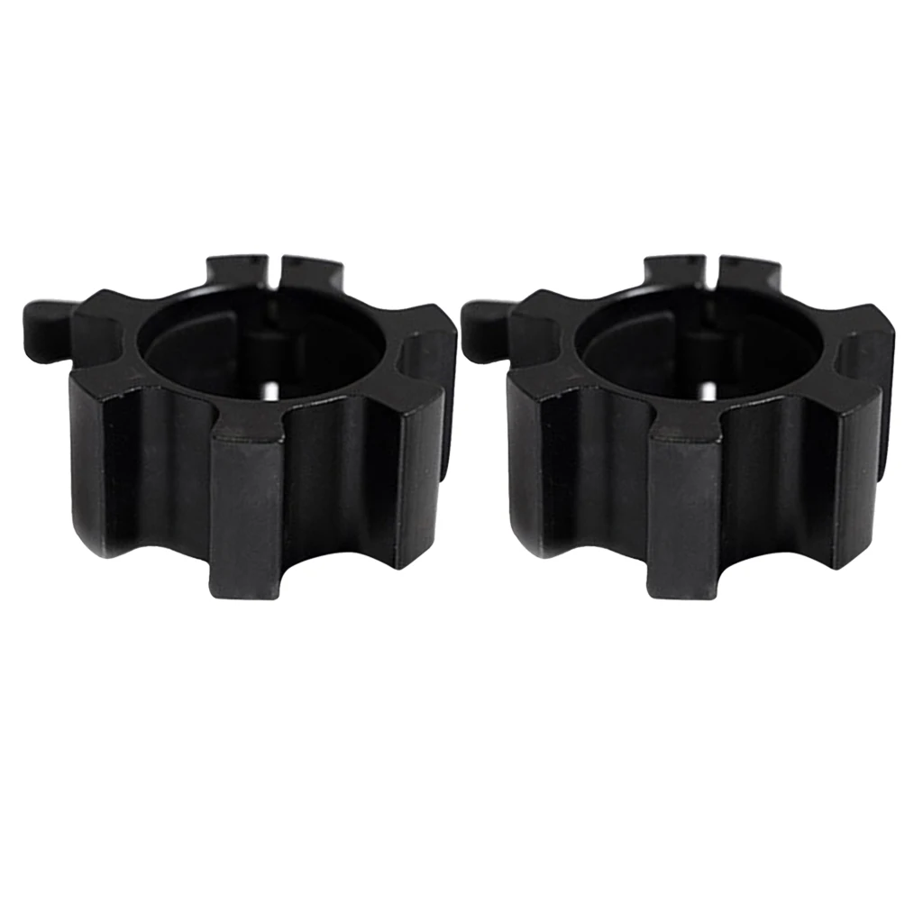 2pcs 2'' Solid Dumbbell Clamp Collars Barbell Spin Lock Gym Weight Bar Clip
