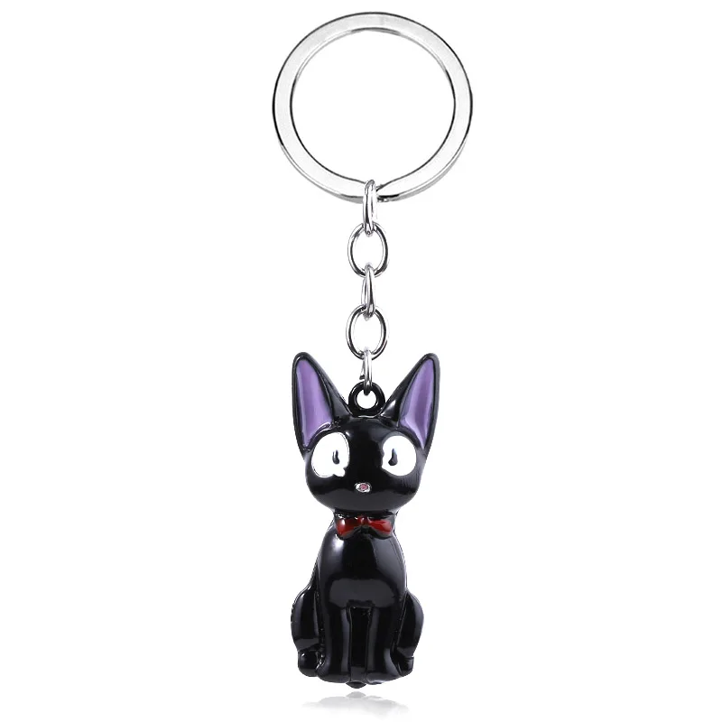 Works Kiki служба доставки черный Кот Jiji брелок леди сумки декоративный брелок кулон ювелирные изделия - Color: K675