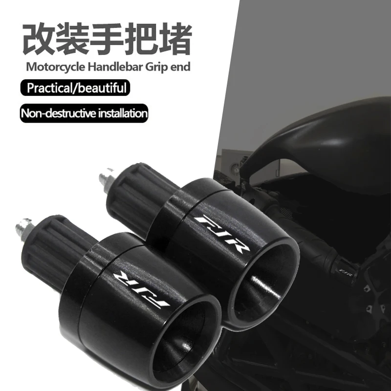 

Motorcycle Accessories 7/8" 22MM Handlebar Hand Grips Handle Bar End Cap For YAMAHA FJR 1300 FJR1300 2004-2015 2005 2007 2008