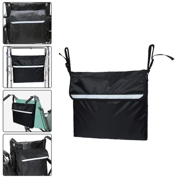 

Stroller Shoes Storage Bags Dustproof Wheelchair Backpack Adjustable Rollators Sundries Hanging Mobility Devices Large Capacity