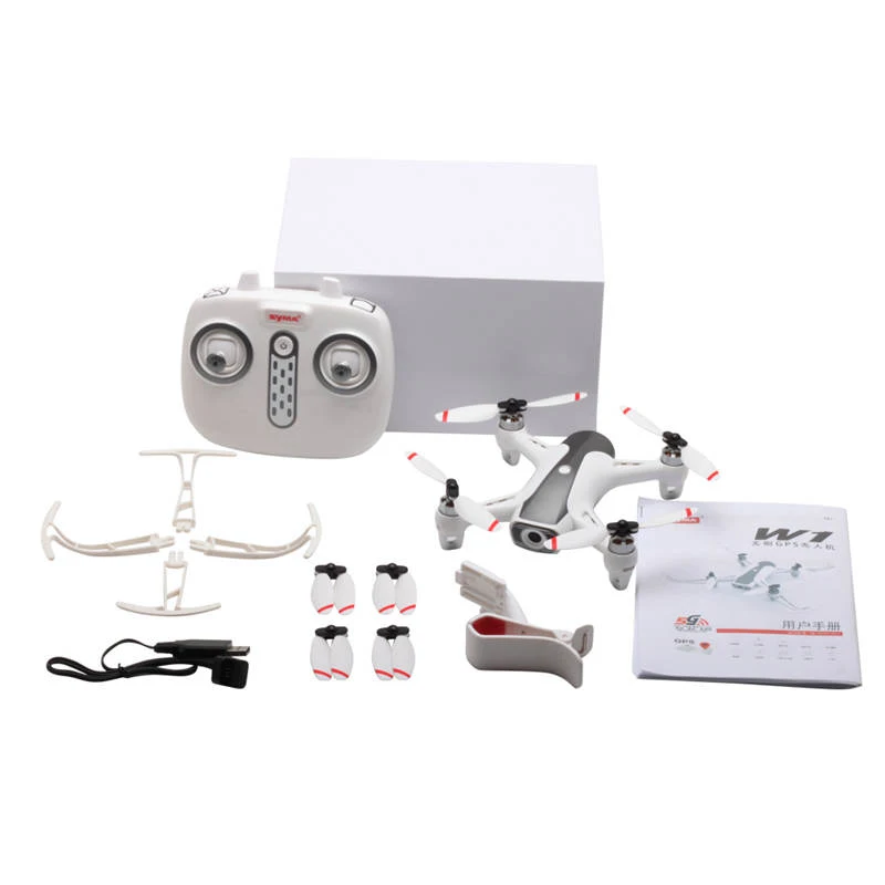 Syma W1 Gps 5G Wifi Fpv с 1080P Hd регулируемой камерой следующие жесты Rc Дрон Квадрокоптер Rtf