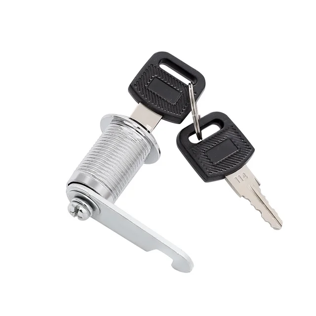 Univerzális Biztonságos Bütykös Henger Zár 16/20/25/30 Mm Kulcsokkal Nyelv Zárja A Postafiók Fájlszekrény Fiók Biztonsági Bútorok Hardver