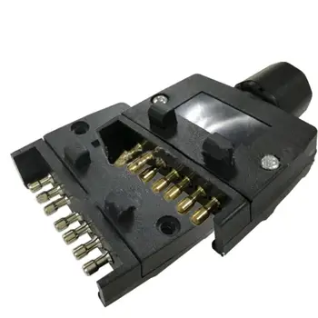 

Seven-hole Trailer Sockets Trailer Wire Set Connector 7-core Flat Sockets Trailer Signal Lamp Display