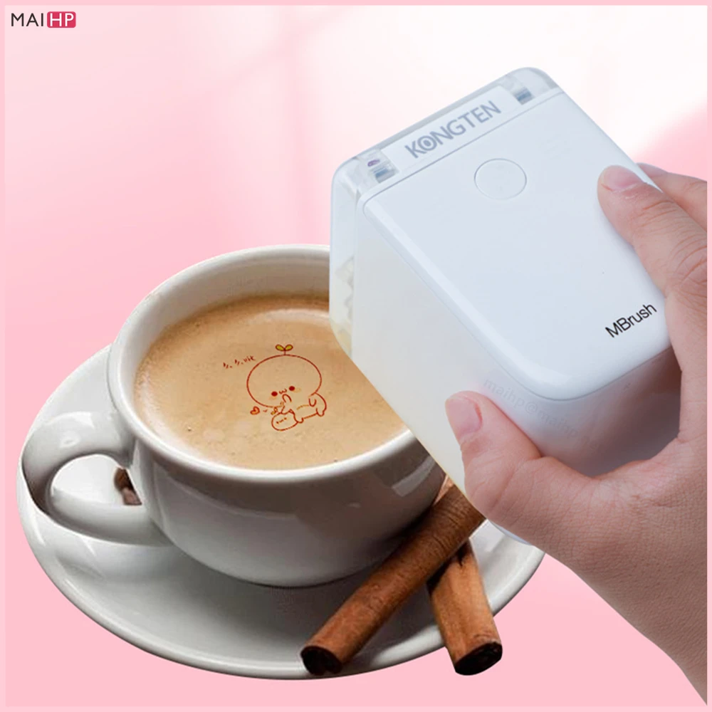 Edible Ink Portable Inkjet Handheld Edible Food Printer DIY Custom