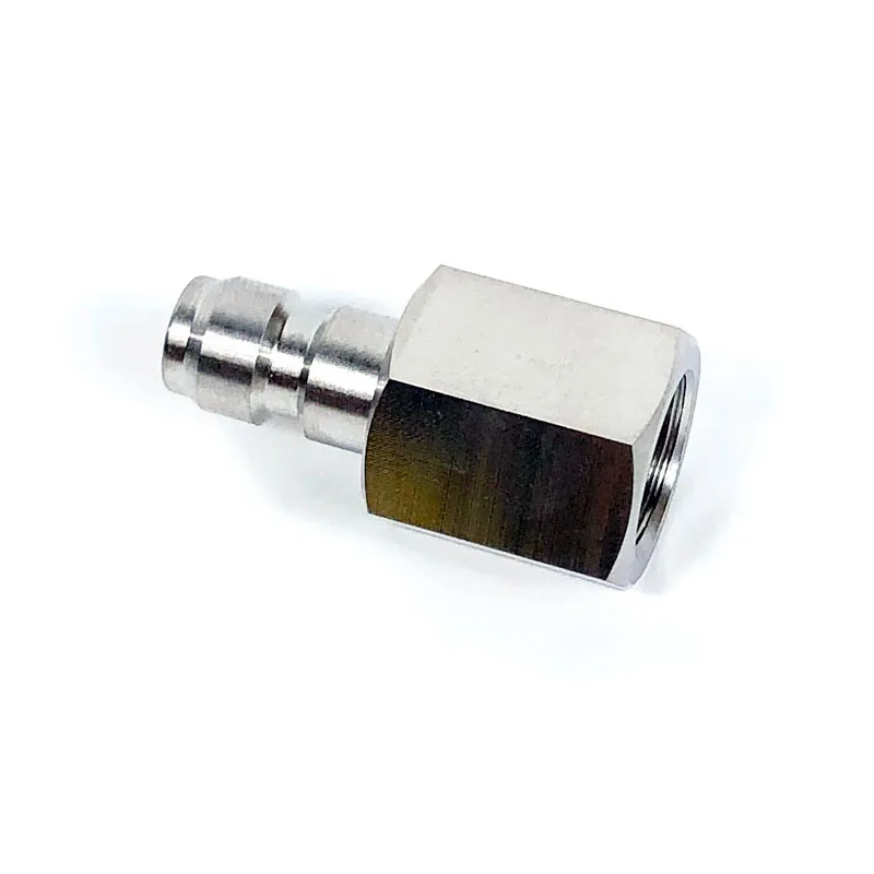 

PCP Paintball Coupler Female Thread Male Plug 8MM Stainless Steel M10 BSP NPT