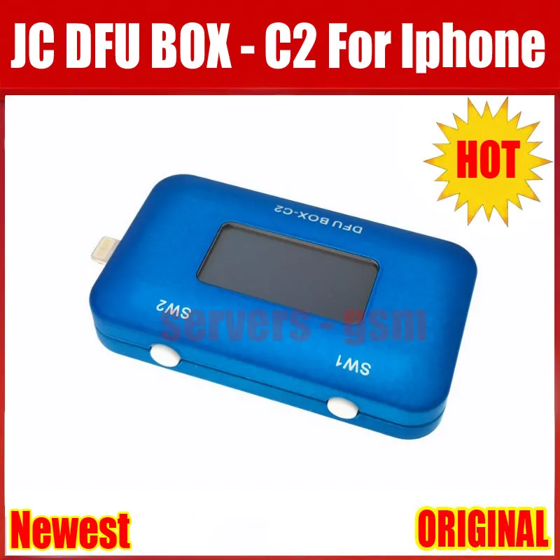 JC DFU Box-C2 iPhone backplane восстанавливает ток SLN ECID информации считывания модели USB напряжения экрана