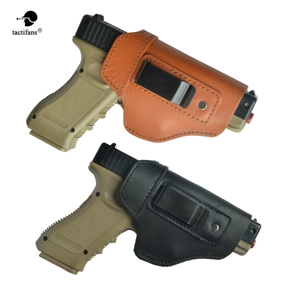 Универсальный кожаный чехол для пистолета Glock 17 19 P226 P229 Sig Sauer Ruger Beretta M92 | Спорт и