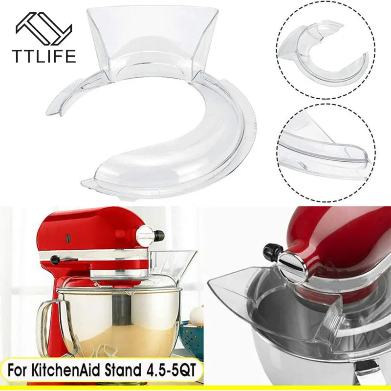 

Pouring Shield Bowl Pouring Shield Tilt Head Parts Splash Guard Kitchen Aid Stand Mixers Anti-Splattering Kitchen Accessories