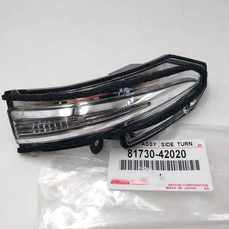 NEW 81730-42020 81740-42020 For Toyota RAV4 12-16 LED Side Mirror Indicator Repeater Left Right Driver Off Side O/S