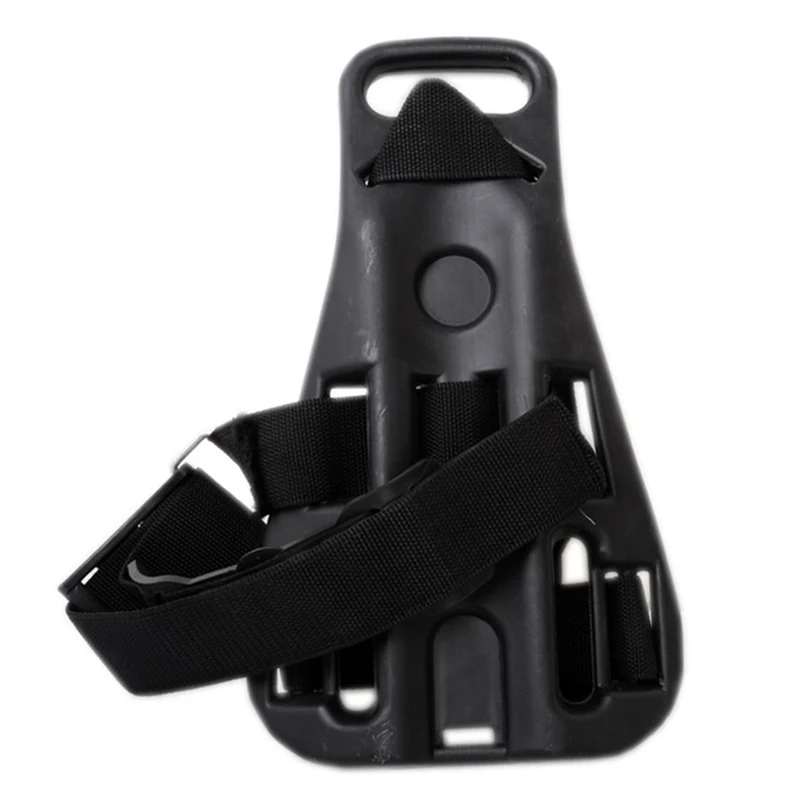 Dive Tank Dive Tank Back Plate Back Shoulder Strap Set Black