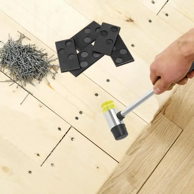 Tbest Kit d'installation de parquet stratifié Kit D'outils en Bois