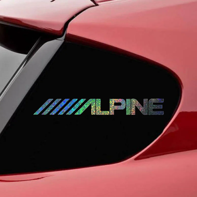 Автомобильная наклейка альпийская виниловая авто бампер окно Светоотражающие