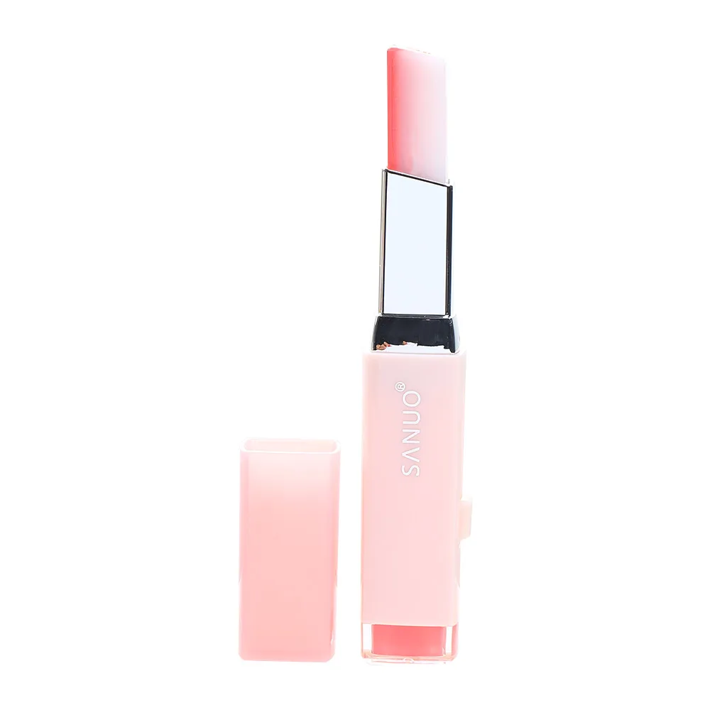 Корейская питательная помада V образный двухцветный ТИНТ шелковистый