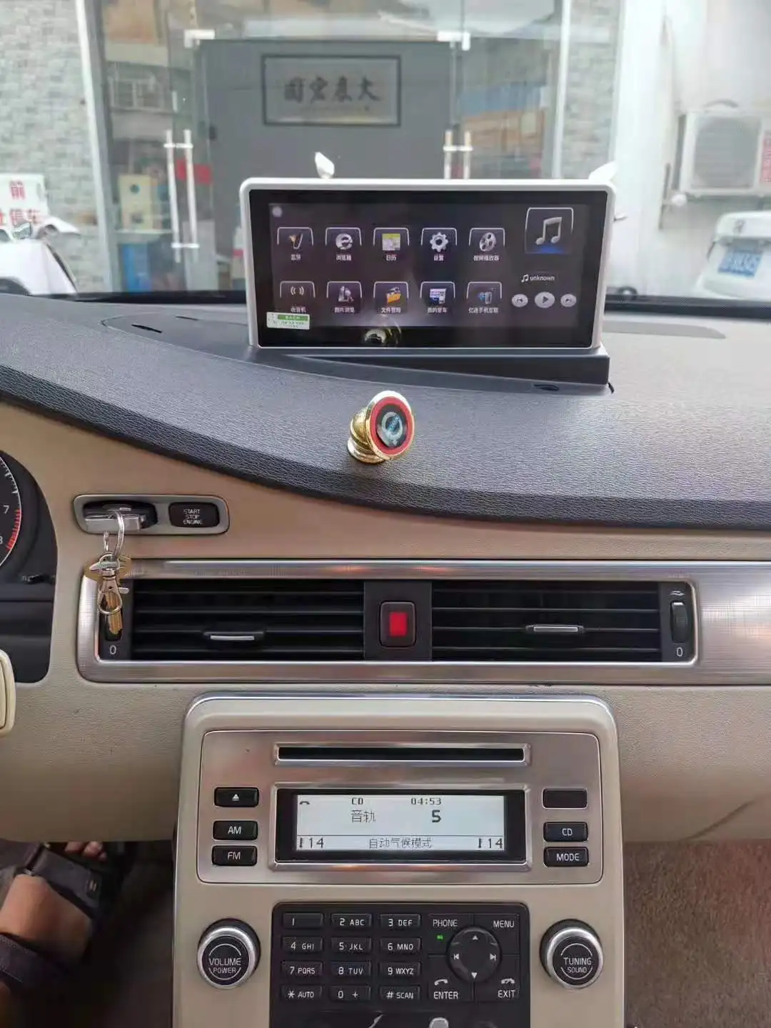 

8.8" Quad core Android 7.1 Car GPS radio Navigation for Volvo S80 2007-2010 with OBD DVR 1080P