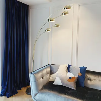 

Custom Curtains for Living Room Bedroom Study Light Luxury Velvet Curtain High-Grade Delicate Soft Velvet Curtain Finished