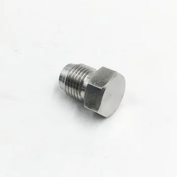 

tube fittings & pipe fittings, 316 SS VCR plug, can combination with Swagelok