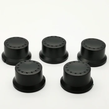 

5Pcs 6mm Shaft Hole Plastic Potentiometer Knobs Encoder Knob Light Transmission Knob