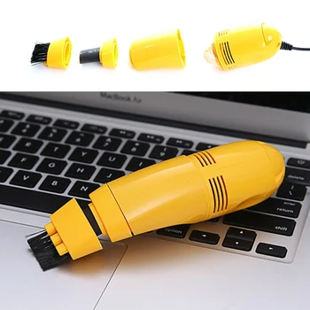 

New Fashion Mini USB Keyboard Cleaner Computer Vacuum PC Laptop Brush Dust Cleaning Kit For Laptop Desktop Computers Keyboards