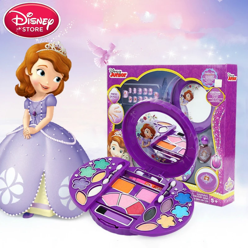 Игрушки для макияжа Disney детский косметический набор коробка девочек принцесс