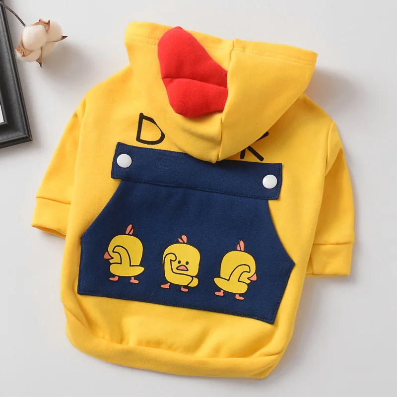 Frenchie Одежда Для Собак Мопс одежда Зимний Французский костюм для бульдога одежда кошка щенок йоркширского терьера померанского пальто толстовка для маленькой собаки - Цвет: Цвет: желтый