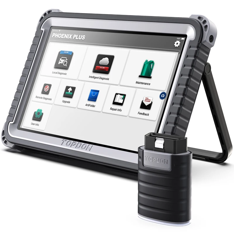 TOPDON Phoenix Plus OBD2 сканер 4 Гб 64 II Полная система диагностики автомобиля автомобильные