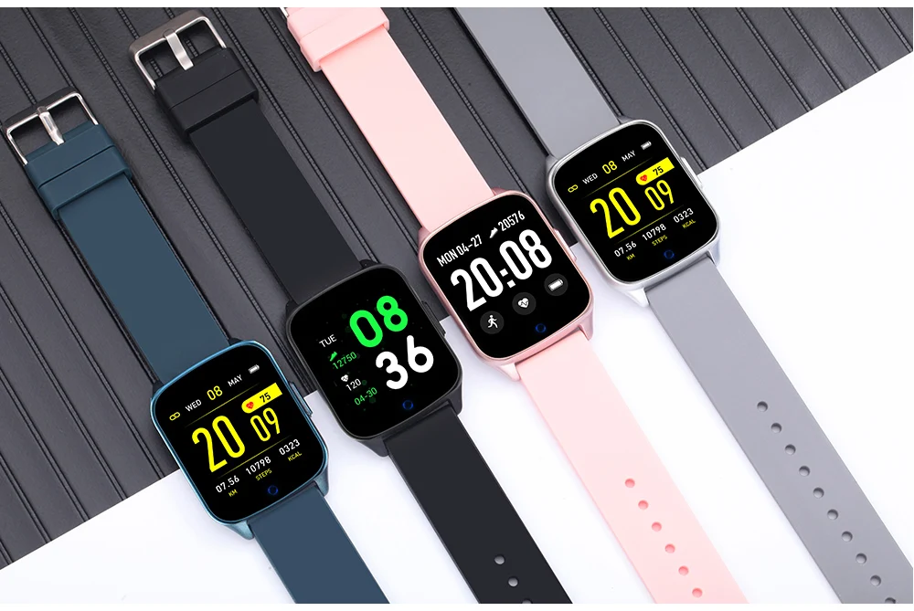 Смарт-часы для женщин, пульсометр, спортивный шагомер, Bluetooth, женские Смарт-часы, кровяное давление, Oxyge, фитнес-браслет для Android IOS
