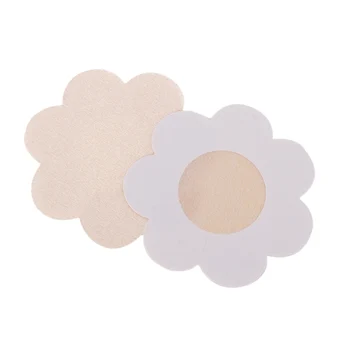 

5 Pairs Soft Nipple Covers Disposable Breast Petals Heart Sexy Tape Stick On Bra Pad Pastie Intimate Nipple Sticker