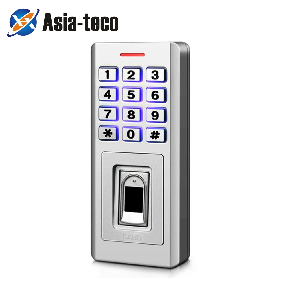 Backlight Semiconductor Fingerprint Metal Keypad IP68 Waterproof RFID Standalone Access Controller Finger+RFID+Password Backlight Semiconductor Fingerprint Metal Keypad IP68 Waterproof RFID Standalone Access Controller Finger+RFID+Password