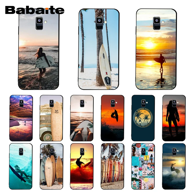 Летняя Пляжная доска для серфинга Babaite чехол телефона Samsung Galaxy A7 A51 A71 A80 A50 A40 A20 A30