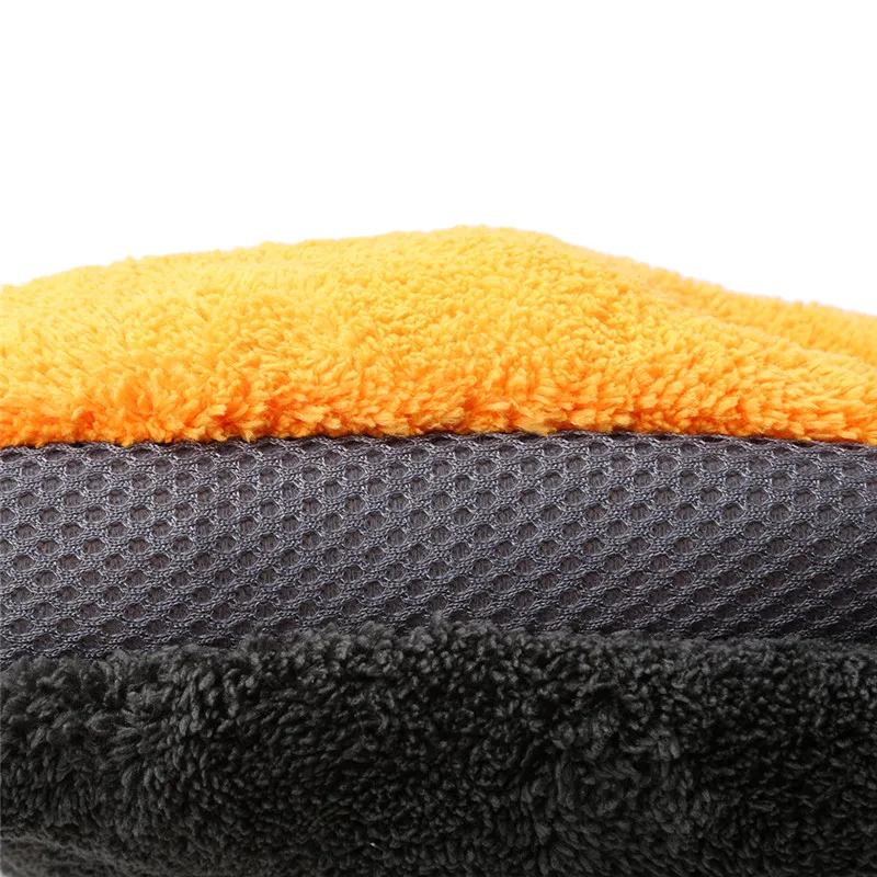 Car Cleanning Glove Microfiber Plush Auto Detailing Soft Washing Mitten Washing Glove Tools Glass Dust Cleaner