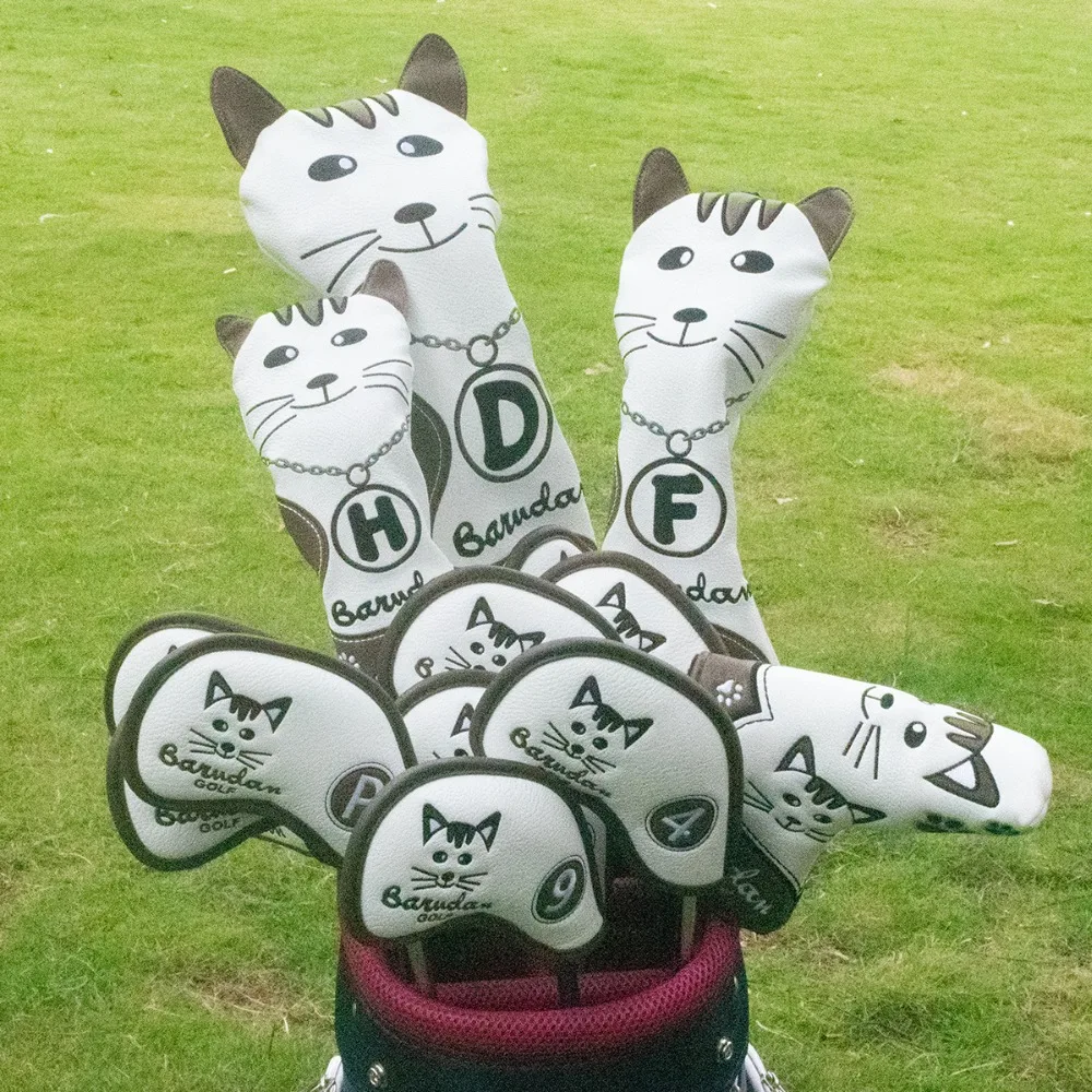 2 golf driver head covers