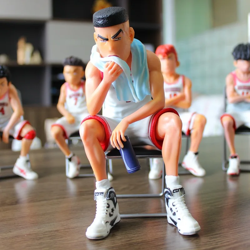

Slam Dunk Hunan Five Tigers White-Yingmuhuadao Chuanfeng Ryouta Miyagi Garage Kit Model Ornaments