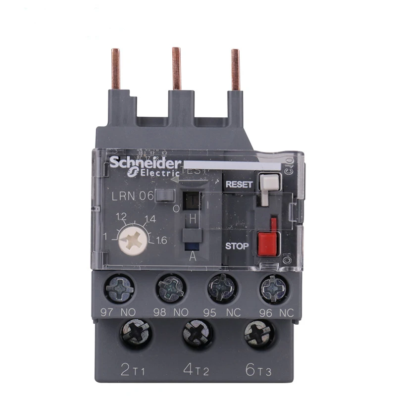 Schneider Electric EasyPact D3N тепловое реле перегрузки LRN06N Настройка тока 1-1.6A