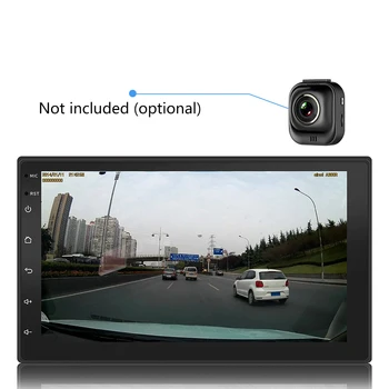 

7 Inch Android 8.1 Double 2 DIN 16G Quad Core GPS Car Stereo MP5 Player FM