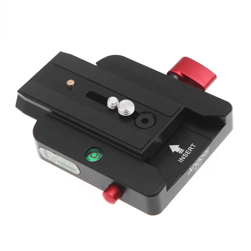 Andoer 577 Быстрое Подключение адаптер зажим с qr-пластиной 501PL для Manfrotto Штативная головка 701HDV